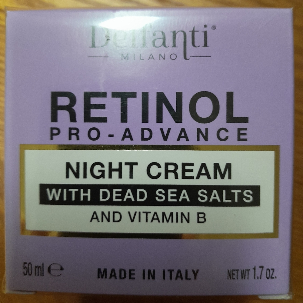 Pro Advance Night Cream Vitamin B NWT Size:1.7oz  Delfanti Milano